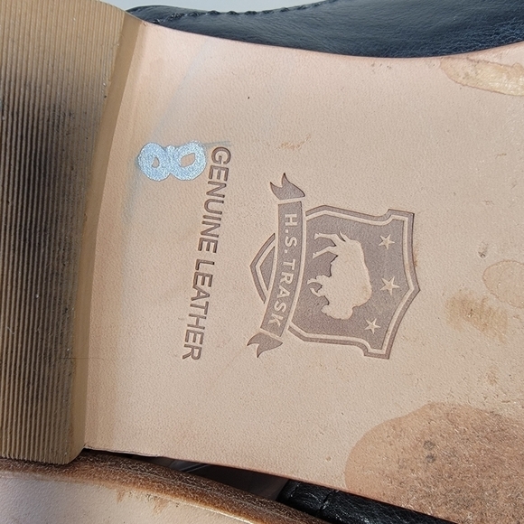 Trask Sandi Leopard Print Calf Hair Leather Size 8 - Picture 14 of 17